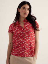 Load image into Gallery viewer, Seasalt Rushmaker shirt Echinacea Stems Tomato - CW CW