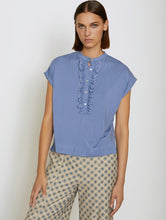 Load image into Gallery viewer, Skatïe Ruffle front modal top Maya