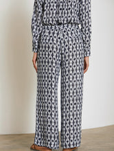 Load image into Gallery viewer, Skatïe Tie dye textured soft trouser Blue
