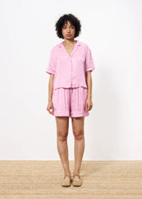 Load image into Gallery viewer, FRNCH Chelly satin boxy shirt Rose