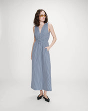 Load image into Gallery viewer, Grace & Mila Velmira mini gingham sundress Marine