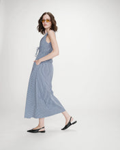 Load image into Gallery viewer, Grace & Mila Velmira mini gingham sundress Marine