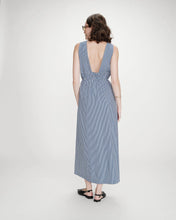 Load image into Gallery viewer, Grace & Mila Velmira mini gingham sundress Marine