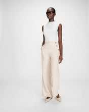 Load image into Gallery viewer, Grace & Mila Valigny sailor button trouser Sable - CW CW