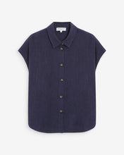 Load image into Gallery viewer, Grace & Mila Versigny crepe shirt Marine