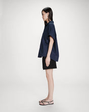 Load image into Gallery viewer, Grace & Mila Versigny poplin blouse Marine - CW CW