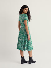 Load image into Gallery viewer, Seasalt April s/s jersey dress Woodland Floral Dark Stem