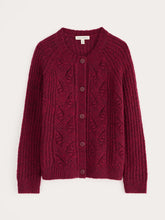 Load image into Gallery viewer, Seasalt Sand thistle cable mohair cardigan Jam