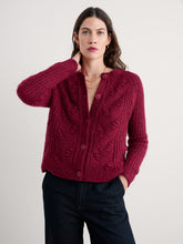 Load image into Gallery viewer, Seasalt Sand thistle cable mohair cardigan Jam
