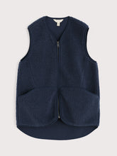 Load image into Gallery viewer, Seasalt Buckthorne fleece gilet Maritime