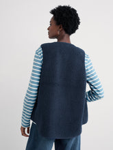 Load image into Gallery viewer, Seasalt Buckthorne fleece gilet Maritime