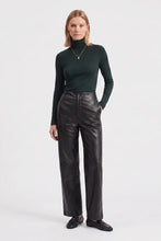 Load image into Gallery viewer, Artlove Eliza roll neck layering top black