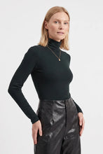Load image into Gallery viewer, Artlove Eliza roll neck layering top black