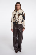 Load image into Gallery viewer, Rino & Pelle Touka faux hide jacket Cow print