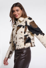 Load image into Gallery viewer, Rino & Pelle Touka faux hide jacket Cow print
