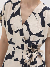 Load image into Gallery viewer, Nice Things Lucky charms print wrap dress Navy