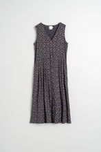 Load image into Gallery viewer, Indi & Cold Multi position block print dress Navy - CW CW