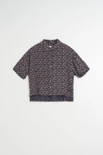 Load image into Gallery viewer, Indi & Cold Oversize block print shirt Navy - CW CW