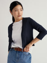 Load image into Gallery viewer, Seasalt Vanessa cropped cardigan Maritime - CW CW