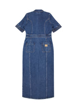 Load image into Gallery viewer, seventy + mochi Maddox denim dress Idaho Vintage