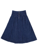 Load image into Gallery viewer, seventy + mochi Maddie denim skirt Dark Americana