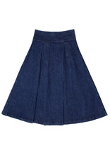 Load image into Gallery viewer, seventy + mochi Maddie denim skirt Dark Americana