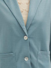 Load image into Gallery viewer, Nice Things Linen blazer Blue Water