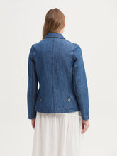 Load image into Gallery viewer, Nice Things Denim blazer Indigo - CW CW