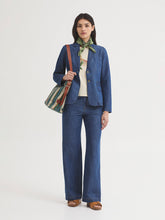 Load image into Gallery viewer, Nice Things Denim blazer Indigo - CW CW
