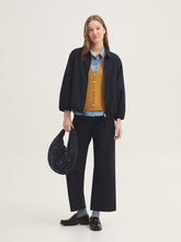 Load image into Gallery viewer, Nice Things Swiss embroidered blouse Intense Blue - CW CW