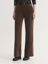 Load image into Gallery viewer, Nice Things Stretch corduroy wide leg trouser Khaki