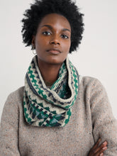 Load image into Gallery viewer, Seasalt Weatherhill snood Zig Zag Geo