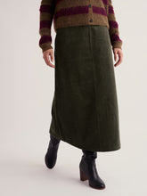 Load image into Gallery viewer, Seasalt Window Wren cord skirt Nori