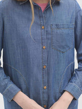 Load image into Gallery viewer, Nice Things denim shirt dress Light Denim