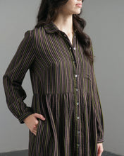 Load image into Gallery viewer, Bibico Bea shirt dress Multi Stripe