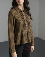 Load image into Gallery viewer, Bibico Hanna bib shirt Flannel Check