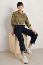 Load image into Gallery viewer, Seasalt Swan Creek blouse Folk Meadow Kelp