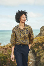 Load image into Gallery viewer, Seasalt Swan Creek blouse Folk Meadow Kelp