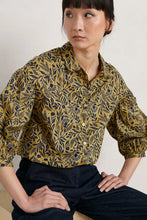 Load image into Gallery viewer, Seasalt Swan Creek blouse Folk Meadow Kelp