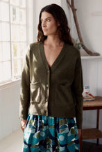 Load image into Gallery viewer, Seasalt Sanara merino cardigan Rich Olive
