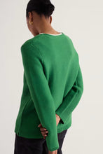 Load image into Gallery viewer, Seasalt Makers ribbed jumper Pea Pod
