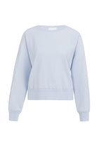 Load image into Gallery viewer, YAYA Batwing sweater with subtle seam detail Ice Blue - CW CW