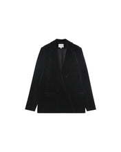 Load image into Gallery viewer, Grace & Mila Odile velvet blazer Black
