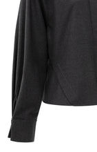Load image into Gallery viewer, YAYA Batwing blouse with angled seams Oyster Black