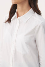 Load image into Gallery viewer, Part Two Lulas modern classic poplin shirt Bright White