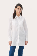 Load image into Gallery viewer, Part Two Lulas modern classic poplin shirt Bright White