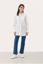 Load image into Gallery viewer, Part Two Lulas modern classic poplin shirt Bright White