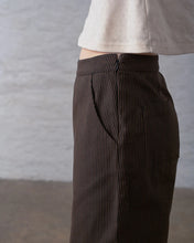 Load image into Gallery viewer, Bibico Valentina pinstripe trouser Cocoa Stripe