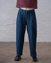 Load image into Gallery viewer, Bibico Lorren denim trousers Deep Blue