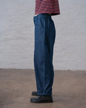 Load image into Gallery viewer, Bibico Lorren denim trousers Deep Blue
